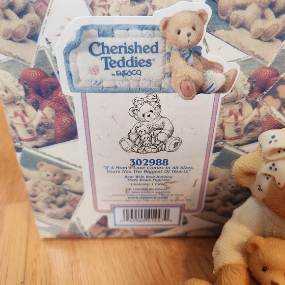 Cherished Teddies "If a Moms Love..." - Picture 2 of 7